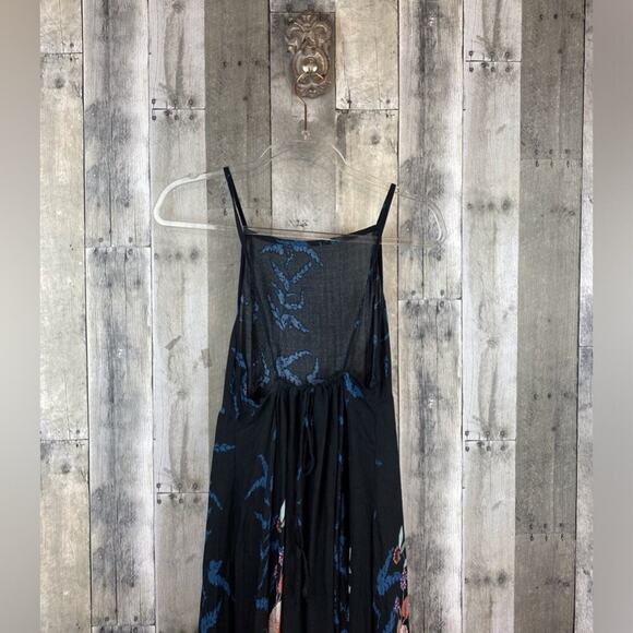 NWT Free People Embrace It Maxi Dress in Black Combo Size Small. - Picture 5 of 15